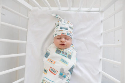 Copper Pearl Knit Swaddle Blanket - Bruno - X002DQ6SBZ