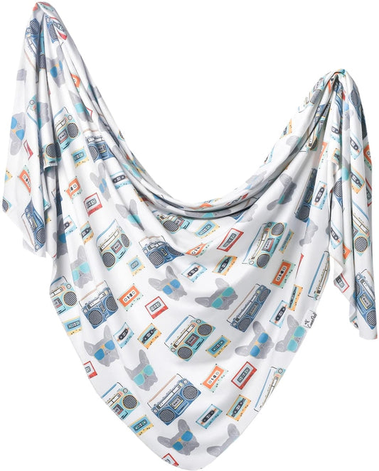 Copper Pearl Knit Swaddle Blanket - Bruno - X002DQ6SBZ