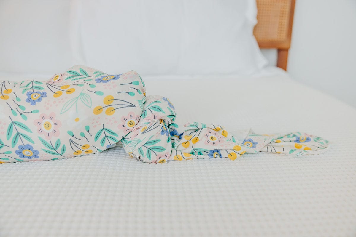 Copper Pearl Knit Swaddle Blanket - Clara - X003H67BWZ