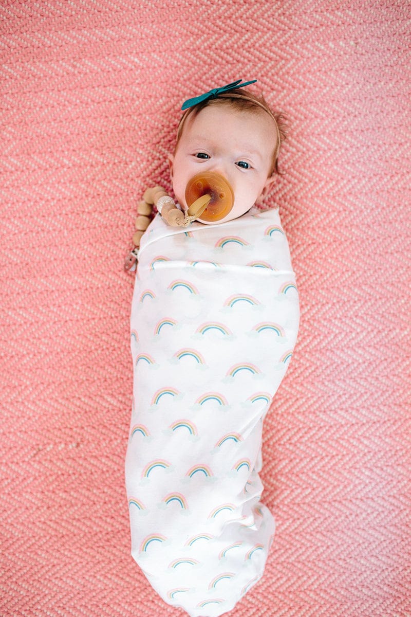 Copper Pearl Knit Swaddle Blanket - Daydream - X001L5DPT7