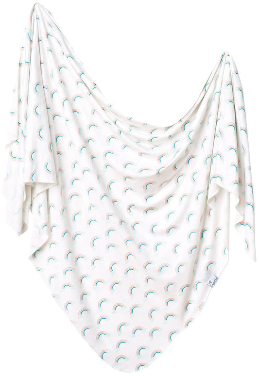 Copper Pearl Knit Swaddle Blanket - Daydream - X001L5DPT7