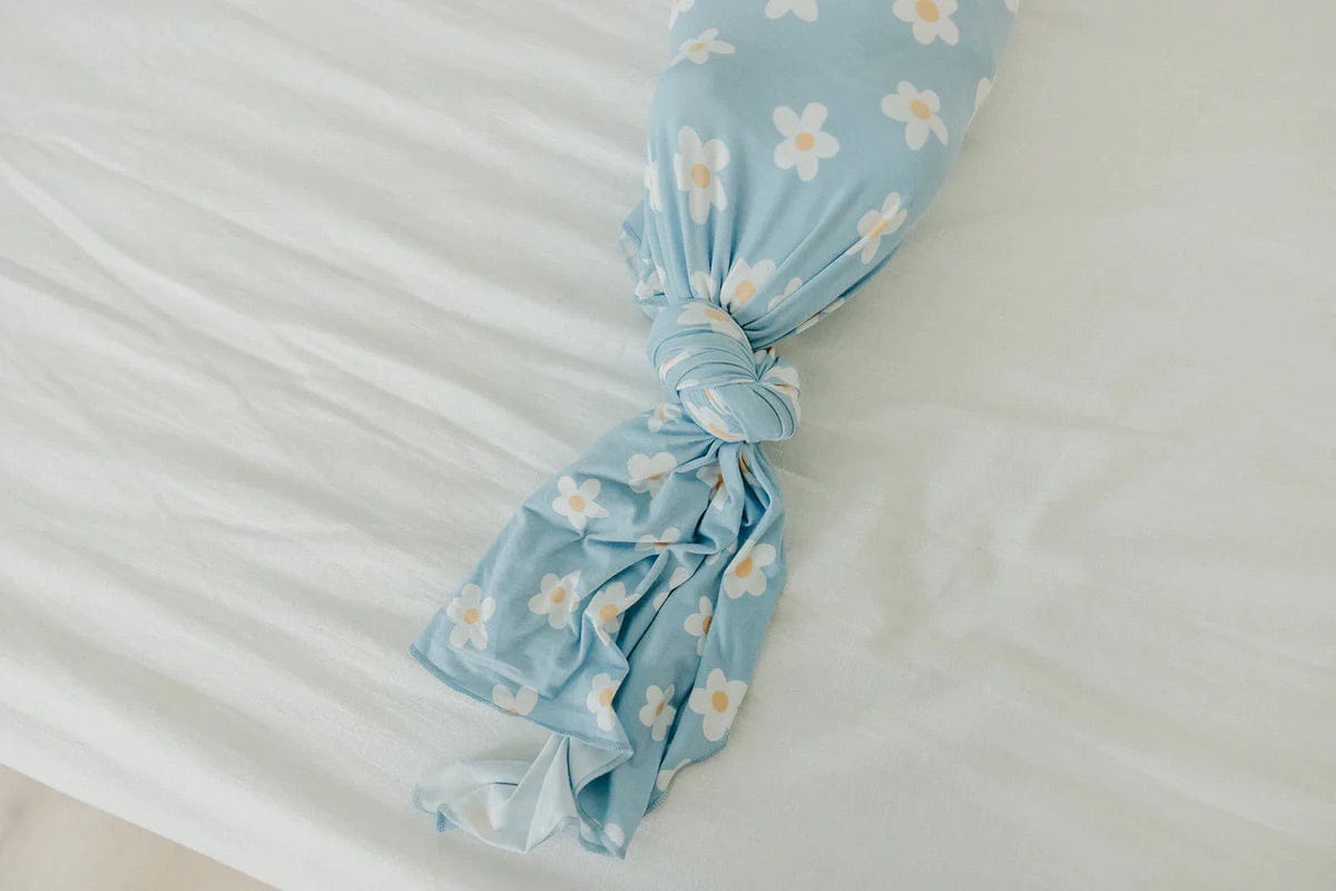 Copper Pearl Knit Swaddle Blanket - Della - X003ZZIKCD