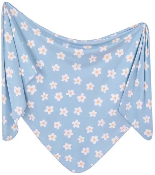 Copper Pearl Knit Swaddle Blanket - Della - X003ZZIKCD