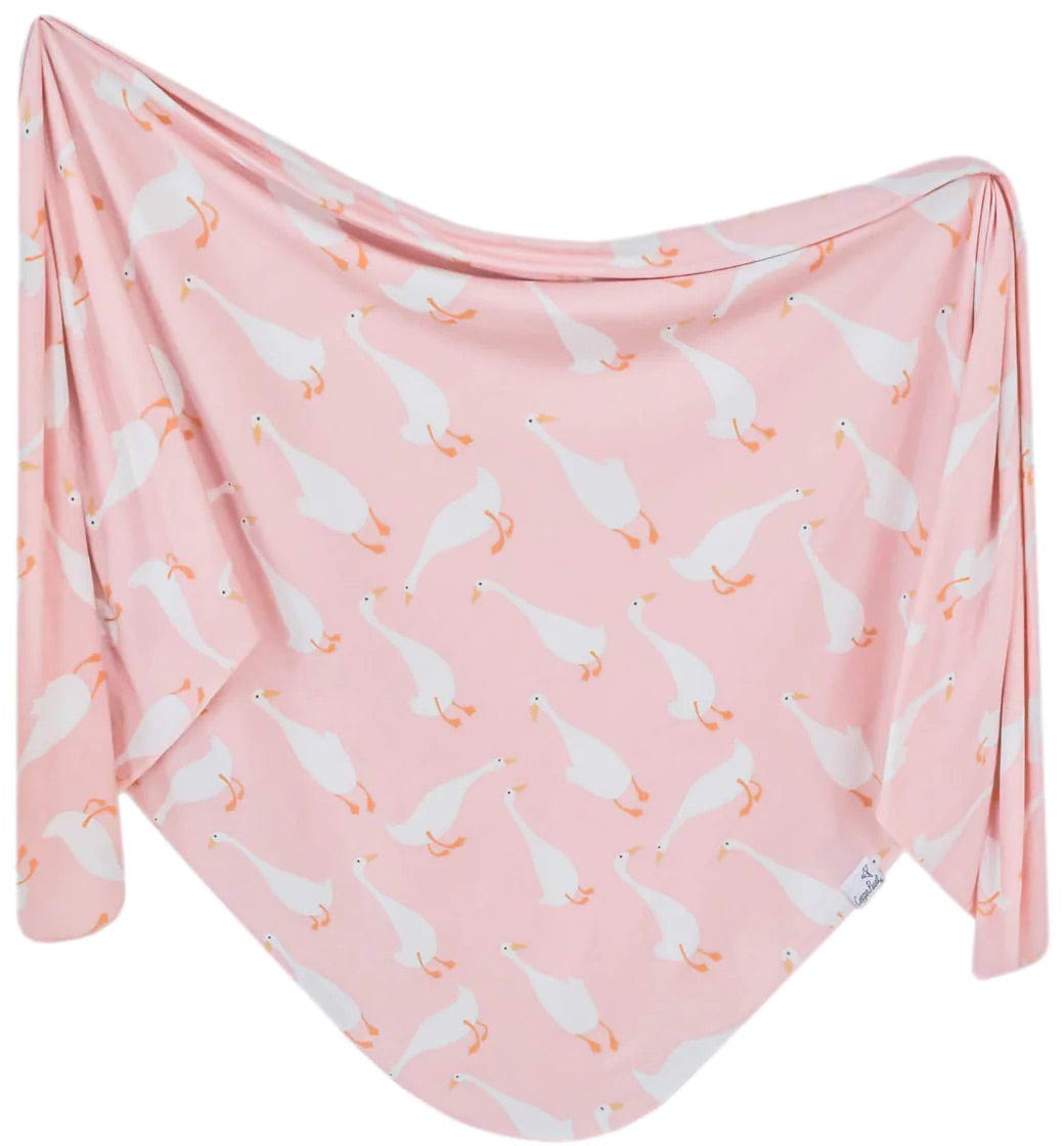 Copper Pearl Knit Swaddle Blanket - Goosie - X003ZZIKKF