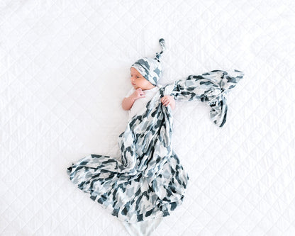 Copper Pearl Knit Swaddle Blanket - Gunnar - X002K5ZENH