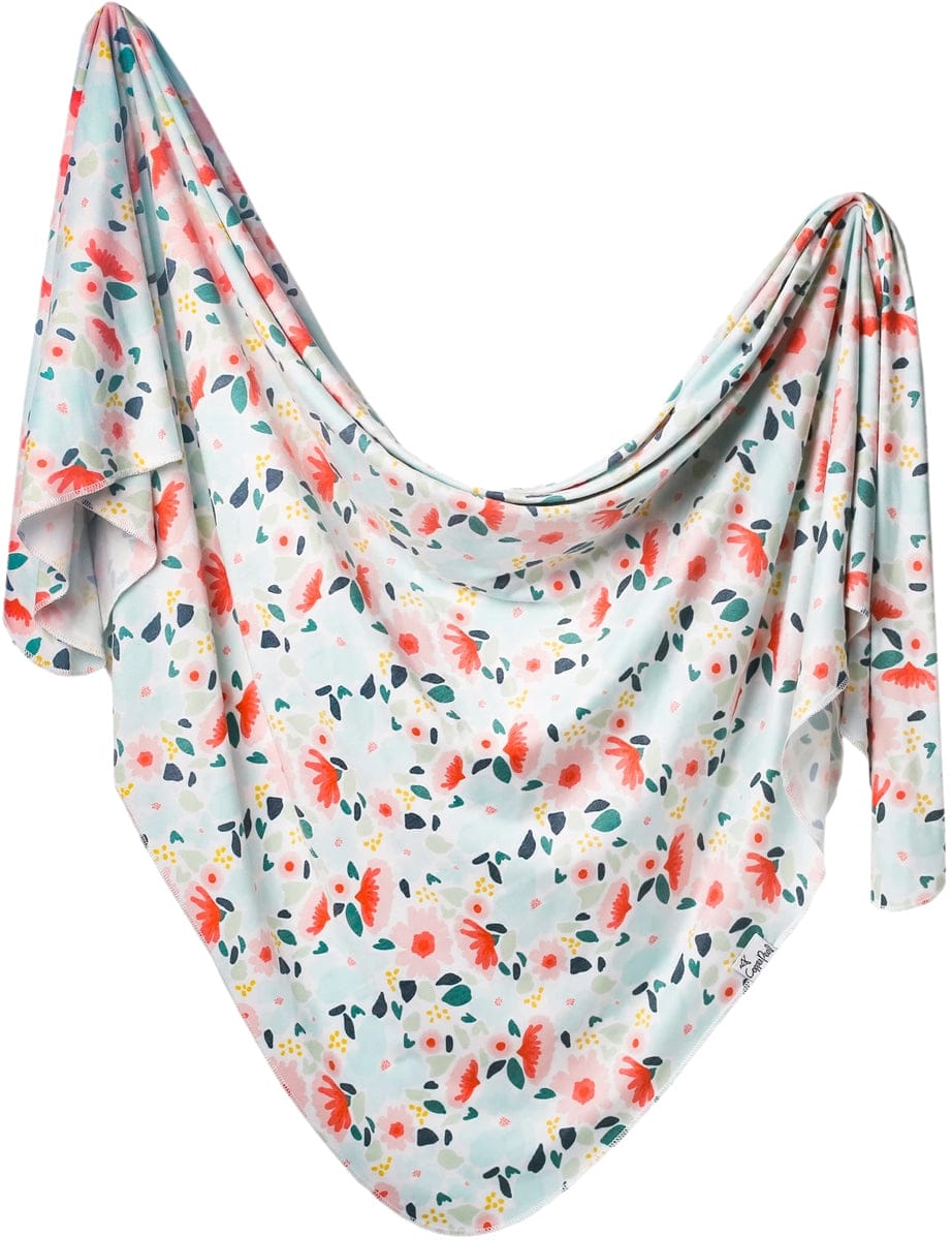 Copper Pearl Knit Swaddle Blanket - Leilani - X002BFIMA3