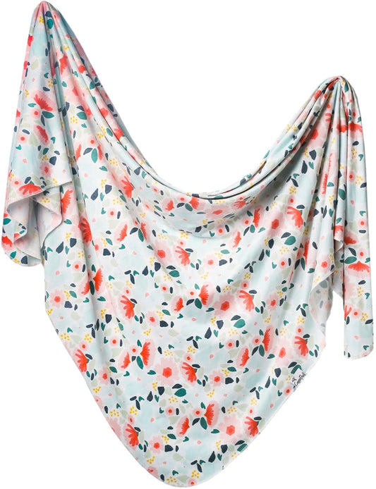 Copper Pearl Knit Swaddle Blanket - Leilani - X002BFIMA3
