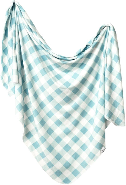 Copper Pearl Knit Swaddle Blanket - Lincoln - X001TRNJDJ