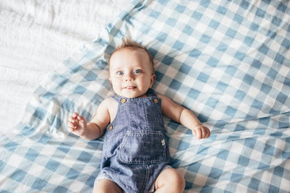 Copper Pearl Knit Swaddle Blanket - Lincoln - X001TRNJDJ