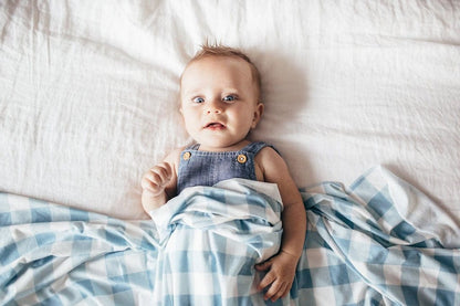 Copper Pearl Knit Swaddle Blanket - Lincoln - X001TRNJDJ