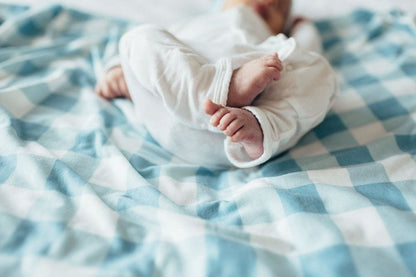 Copper Pearl Knit Swaddle Blanket - Lincoln - X001TRNJDJ