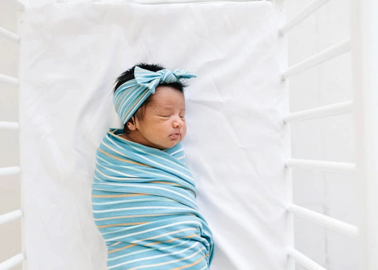 Copper Pearl Knit Swaddle Blanket - Milo - X002BFF3HX