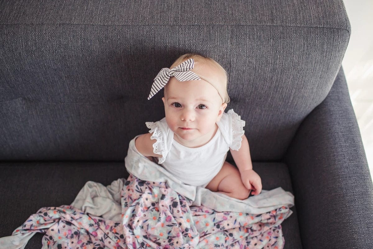 Copper Pearl Knit Swaddle Blanket - Morgan - X001O56RJT
