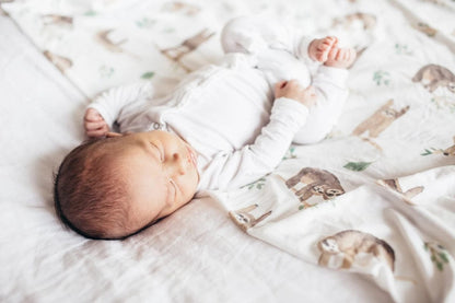 Copper Pearl Knit Swaddle Blanket - Noah - X001TDR13H