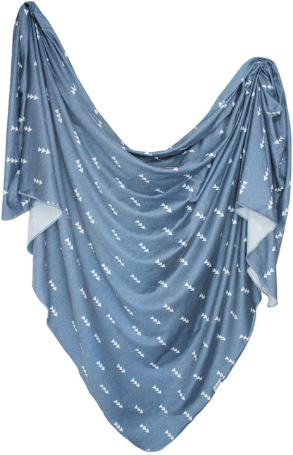 Copper Pearl Knit Swaddle Blanket - North - X001CGGDM1