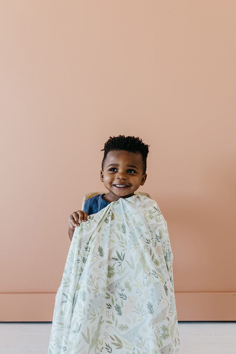 Copper Pearl Knit Swaddle Blanket - Rex - X002QRIDR3