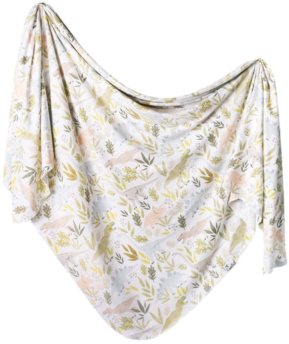 Copper Pearl Knit Swaddle Blanket - Rex - X002QRIDR3