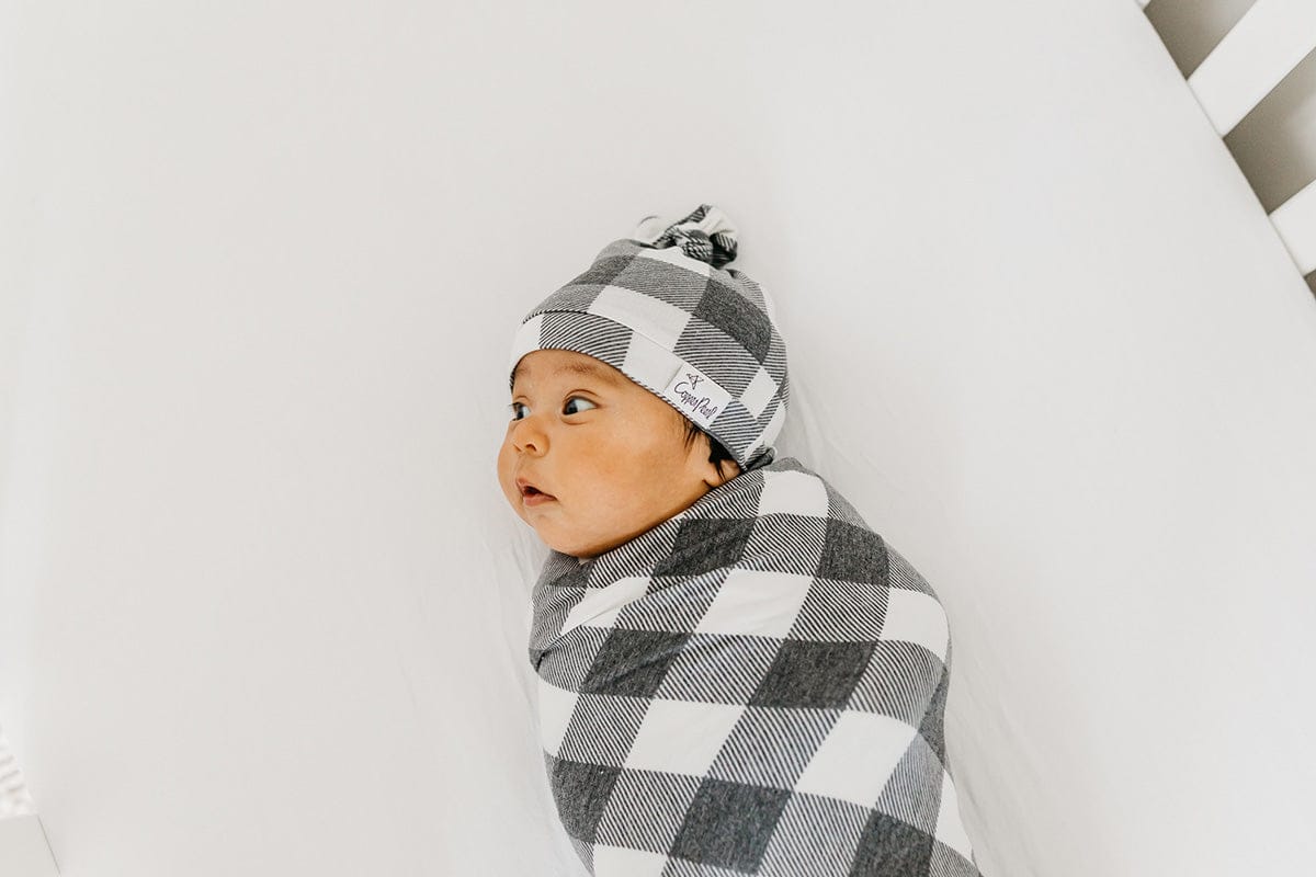 Copper Pearl Knit Swaddle Blanket - Scotland - X002QRIDQT