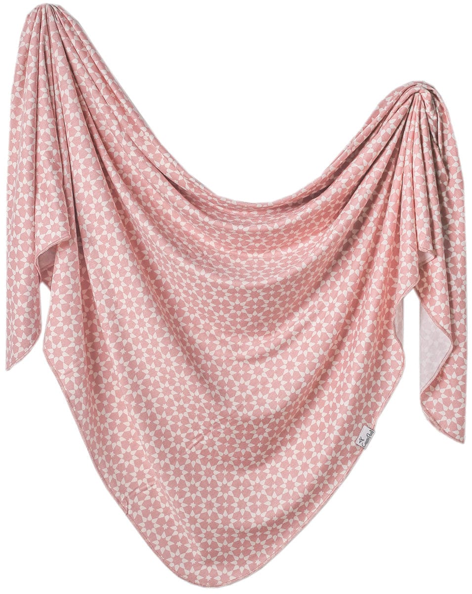 Copper Pearl Knit Swaddle Blanket - Star - X002QRIDTB