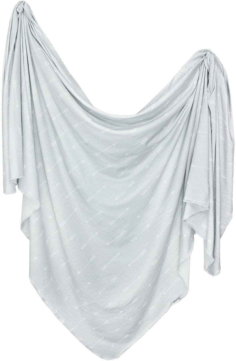 Copper Pearl Knit Swaddle Blanket - Summit