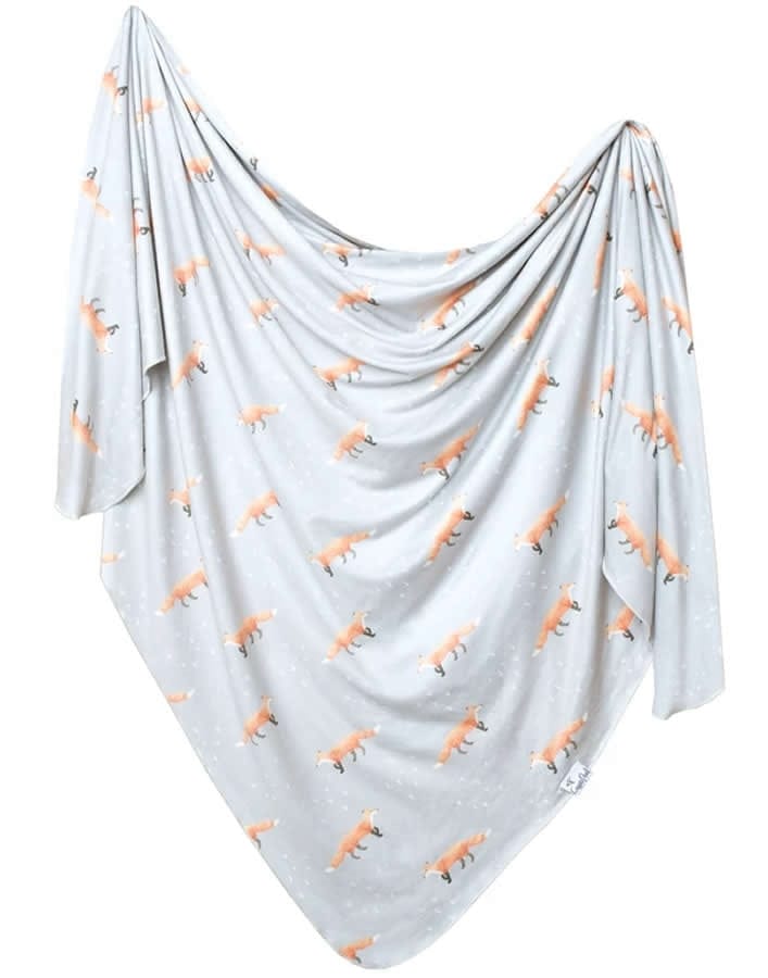 Copper Pearl Knit Swaddle Blanket - Swift - X001H9N4XT