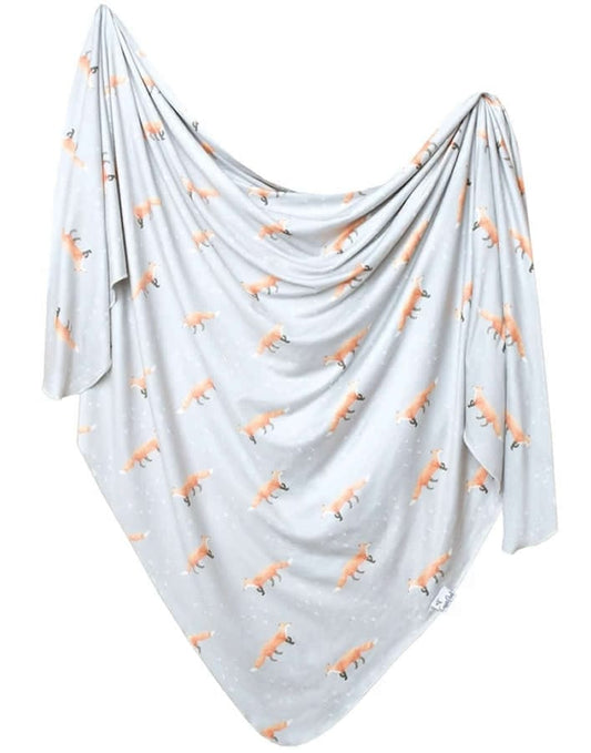 Copper Pearl Knit Swaddle Blanket - Swift - X001H9N4XT