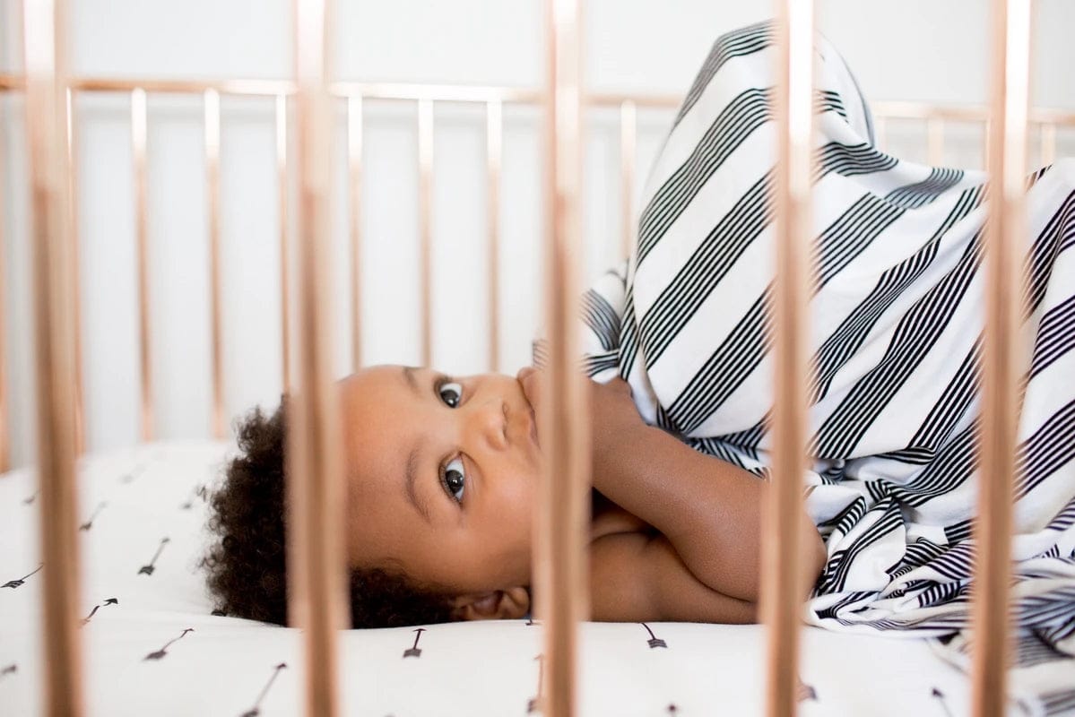 Copper Pearl Knit Swaddle Blanket - Tribe - X001B2SS1P