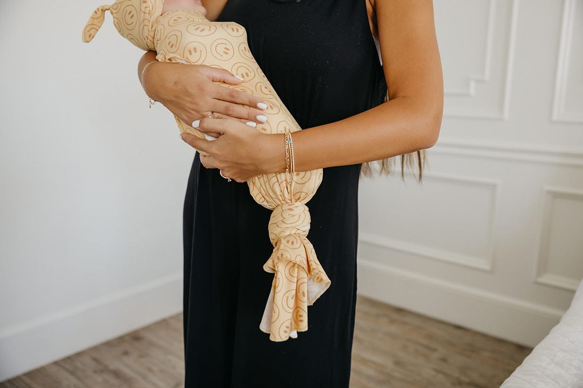 Copper Pearl Knit Swaddle Blanket - Vance - X0039174GV