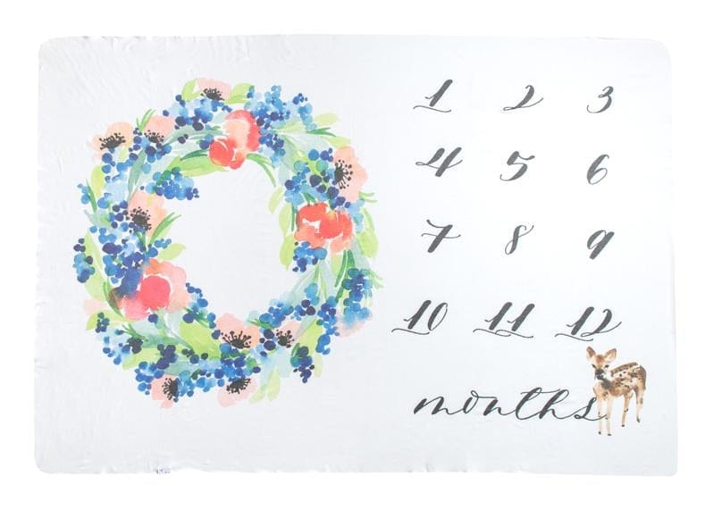 Copper Pearl Knit Swaddle Blanket - Wren