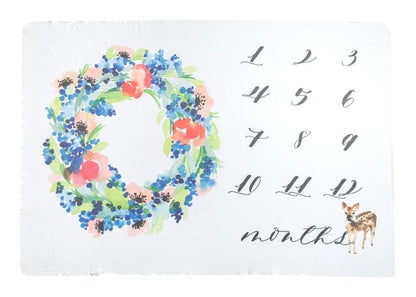 Copper Pearl Knit Swaddle Blanket - Wren