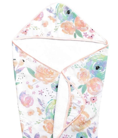 Copper Pearl Muslin Hooded Towel - Bloom - X001DN56IP