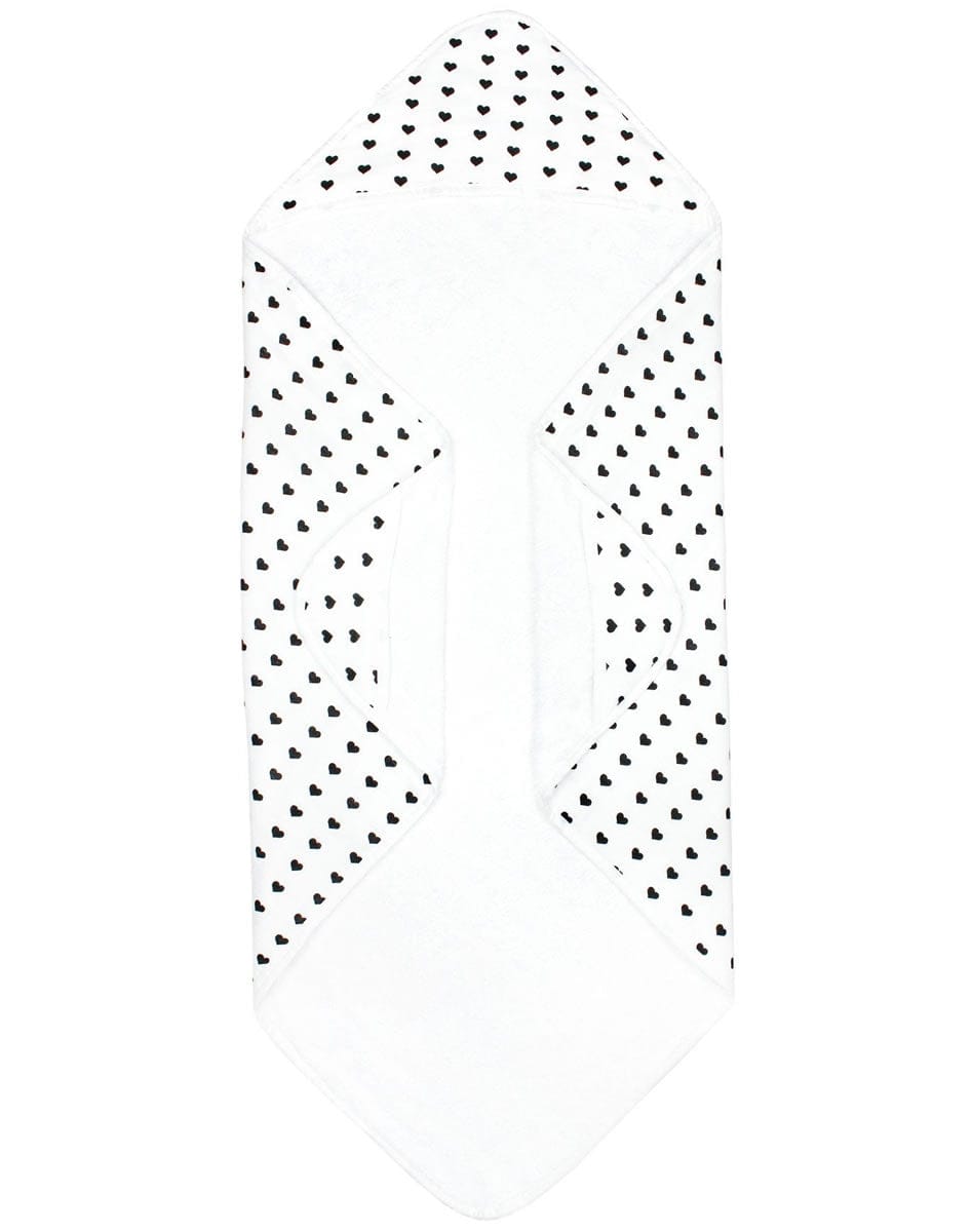 Copper Pearl Muslin Hooded Towel - Smitten - X0019DN8W