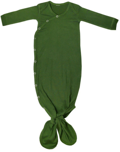 Copper Pearl Newborn Knotted Gown - Alder - X002BEK2CZ
