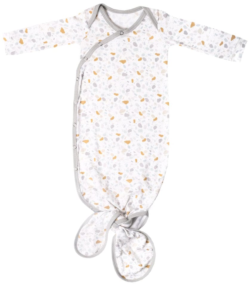 Copper Pearl Newborn Knotted Gown - Arlo - X002QRI4WR