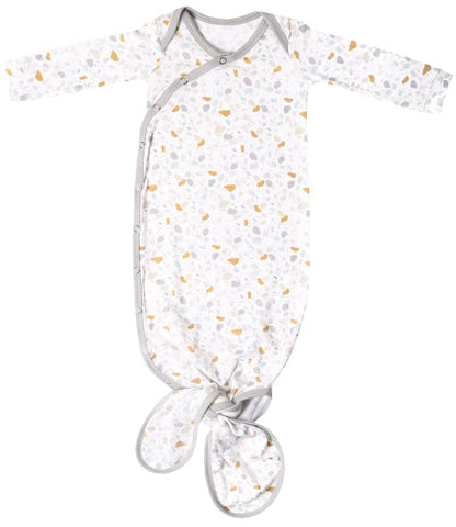 Copper Pearl Newborn Knotted Gown - Arlo - X002QRI4WR