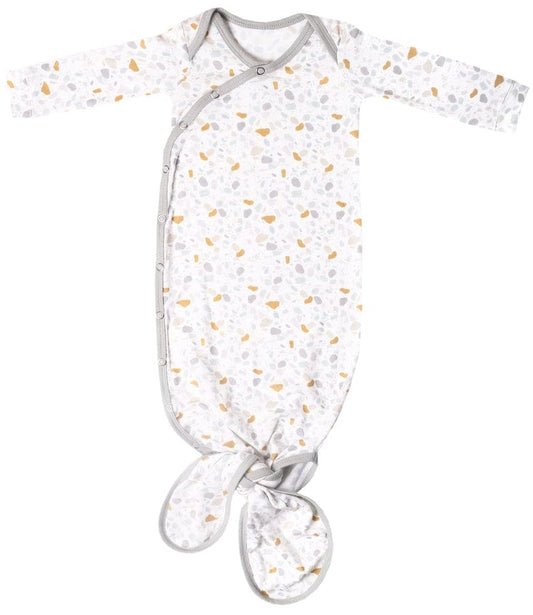 Copper Pearl Newborn Knotted Gown - Arlo - X002QRI4WR