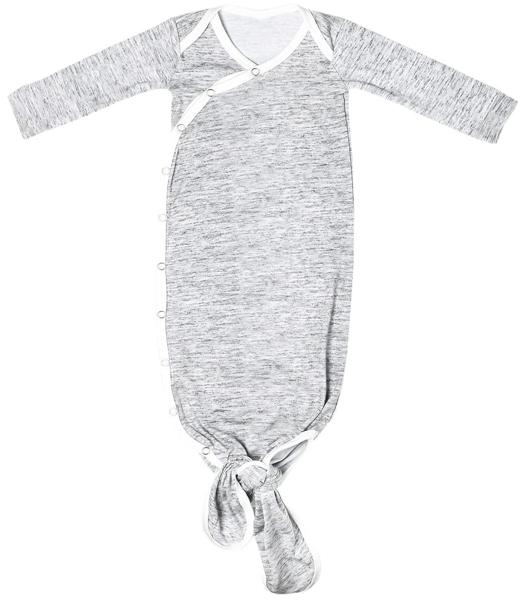 Copper Pearl Newborn Knotted Gown - Asher - X002BEKZ8L