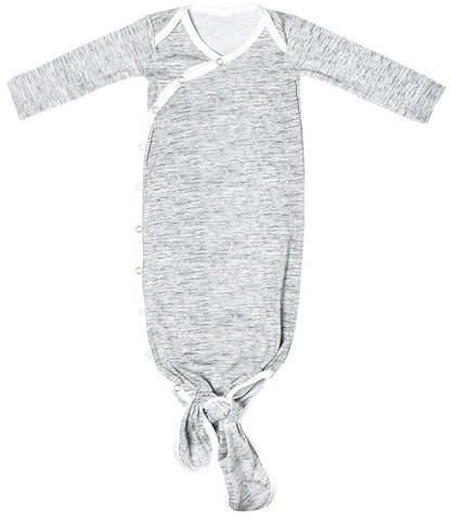 Copper Pearl Newborn Knotted Gown - Asher - X002BEKZ8L