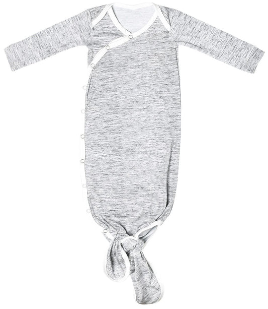 Copper Pearl Newborn Knotted Gown - Asher - X002BEKZ8L
