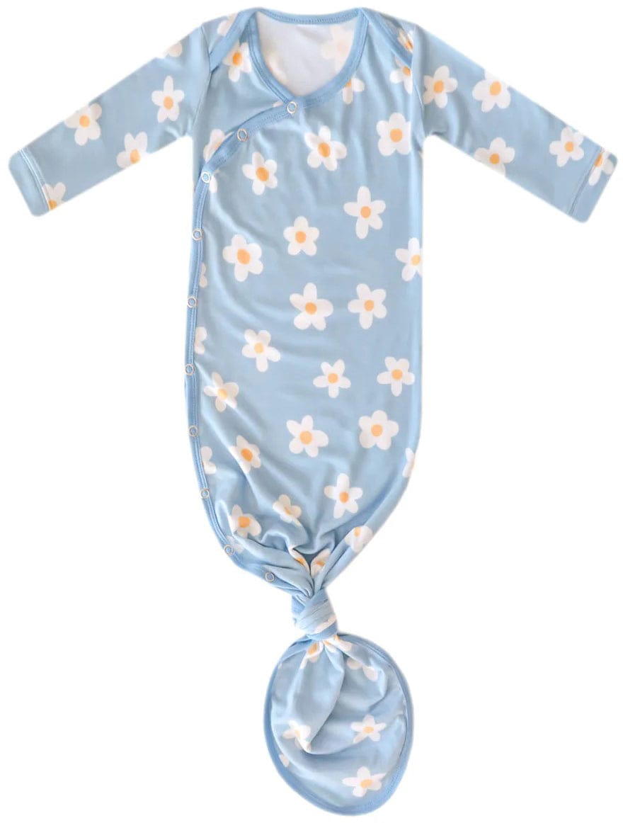 Copper Pearl Newborn Knotted Gown - Della - X003ZZKCL5