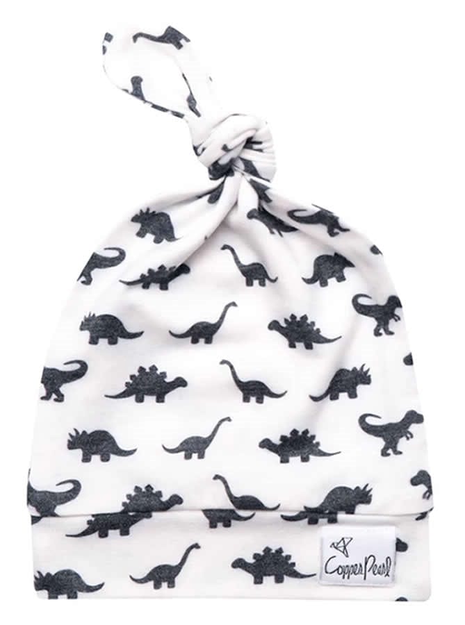 Copper Pearl Newborn Top Knot Hat - Wild - X001U9DVHF