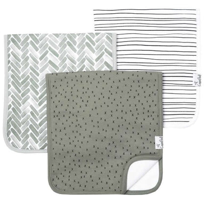 Copper Pearl Premium Burp Cloths, 3 Pack - Alta - X001P10SZV