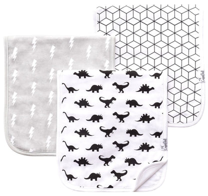 Copper Pearl Premium Burp Cloths, 3 Pack - Wild - X001DEU23D