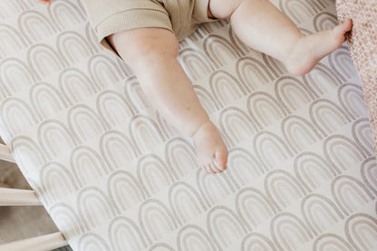 Copper Pearl Premium Fitted Crib Sheet - Bliss - X002VC9VO7