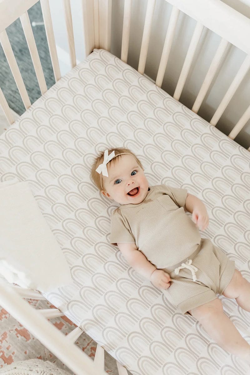 Copper Pearl Premium Fitted Crib Sheet - Bliss - X002VC9VO7
