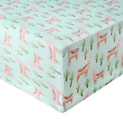 Copper Pearl Premium Fitted Crib Sheet - Cusco - X0029M1FED