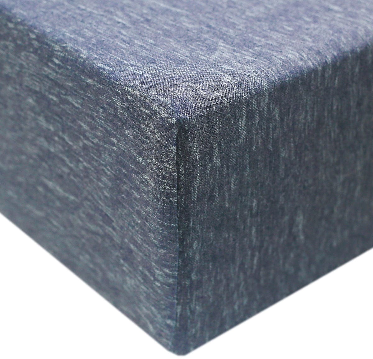 Copper Pearl Premium Fitted Crib Sheet - Denim - X002UOS679
