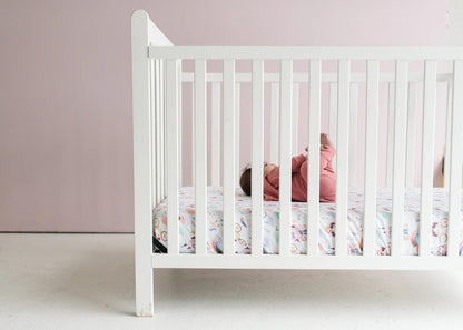 Copper Pearl Premium Fitted Crib Sheet - Enchanted - X0029BON4X