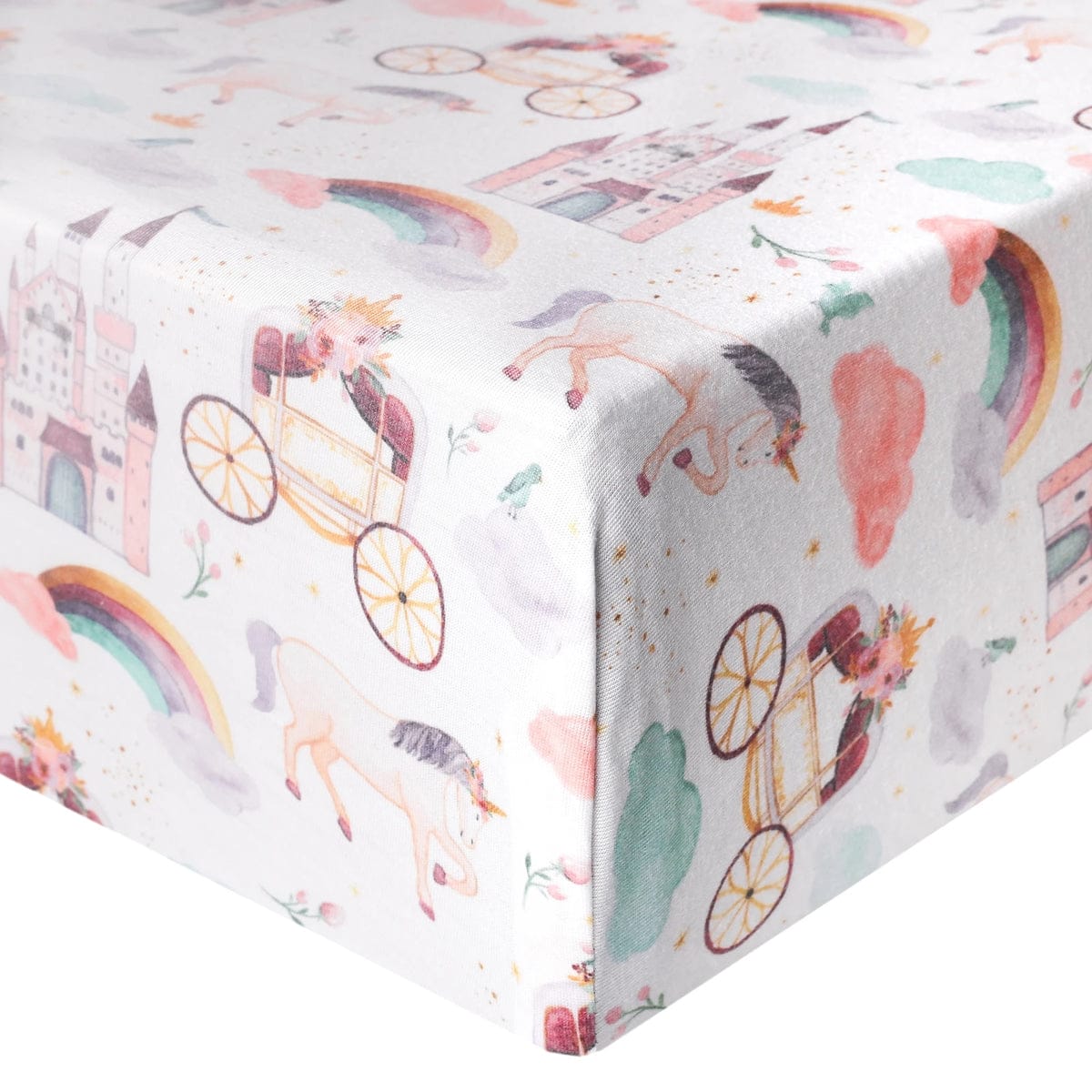 Copper Pearl Premium Fitted Crib Sheet - Enchanted - X0029BON4X