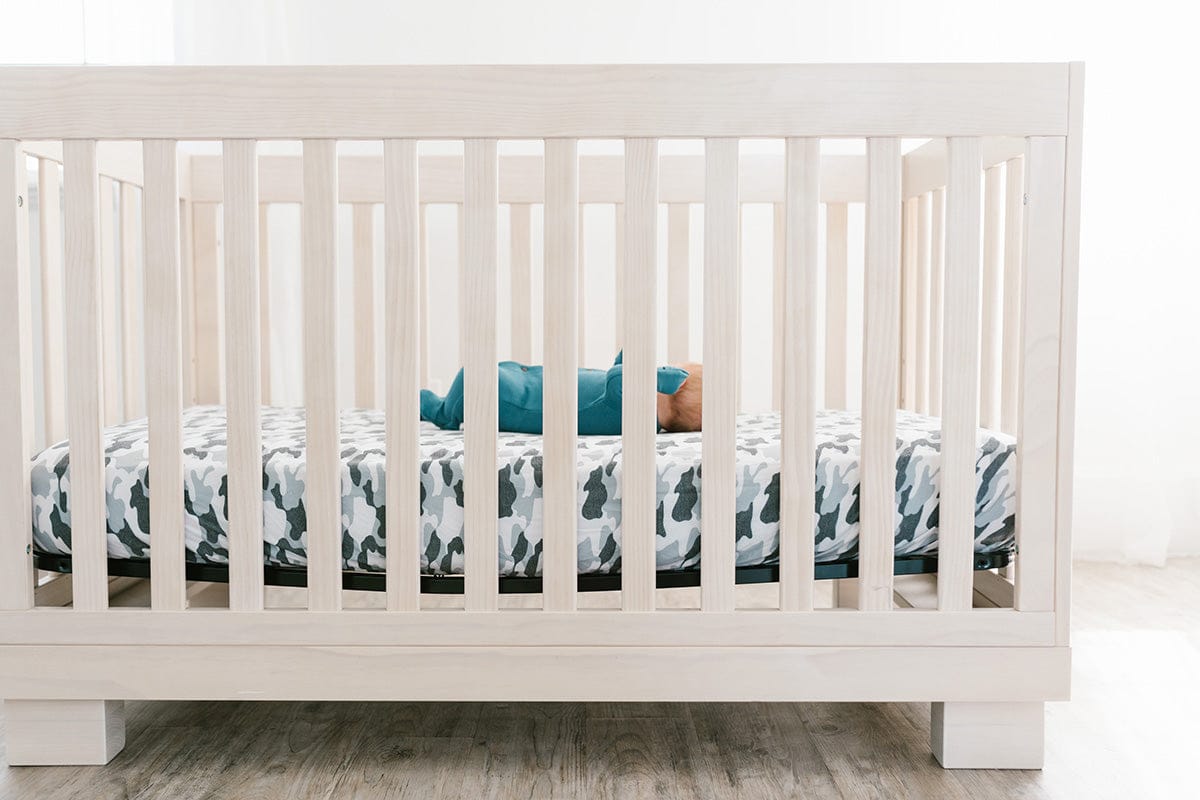 Copper Pearl Premium Fitted Crib Sheet - Gunnar - X002KD5BFF